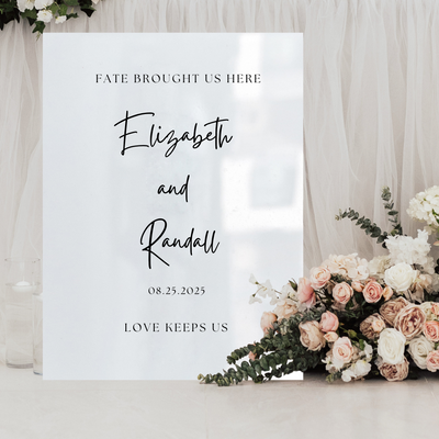 Calista Collection - Welcome Sign