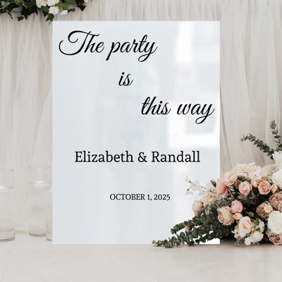 Delphine Collection - Welcome Sign