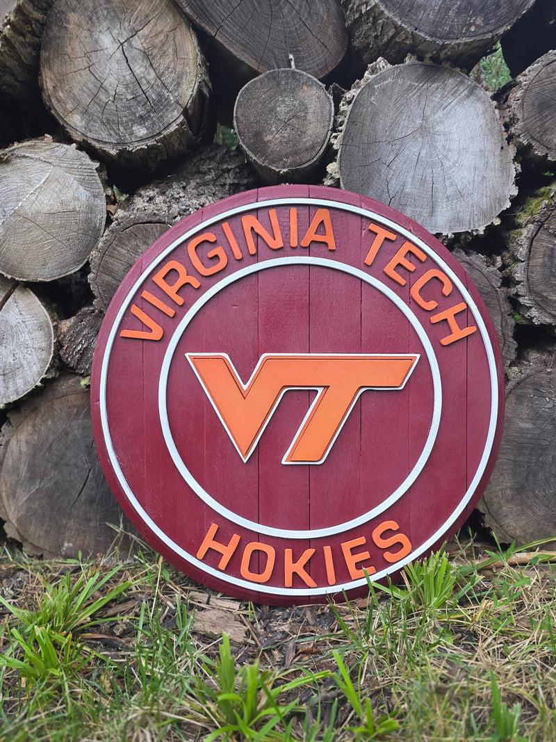 Virginia Tech Barrel Lid