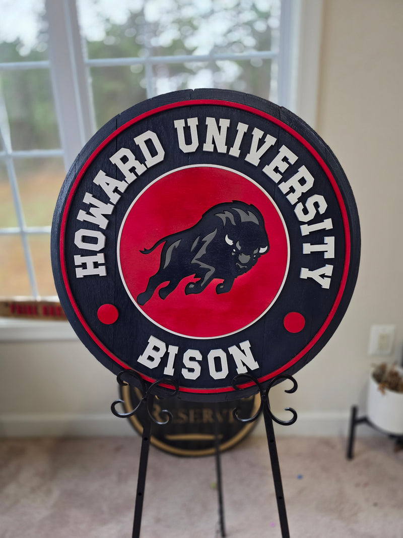 Howard University Barrel Lid
