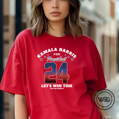 "Kamala for President 24" Tee