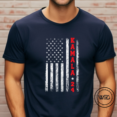 "Kamala 24 Flag" Tee